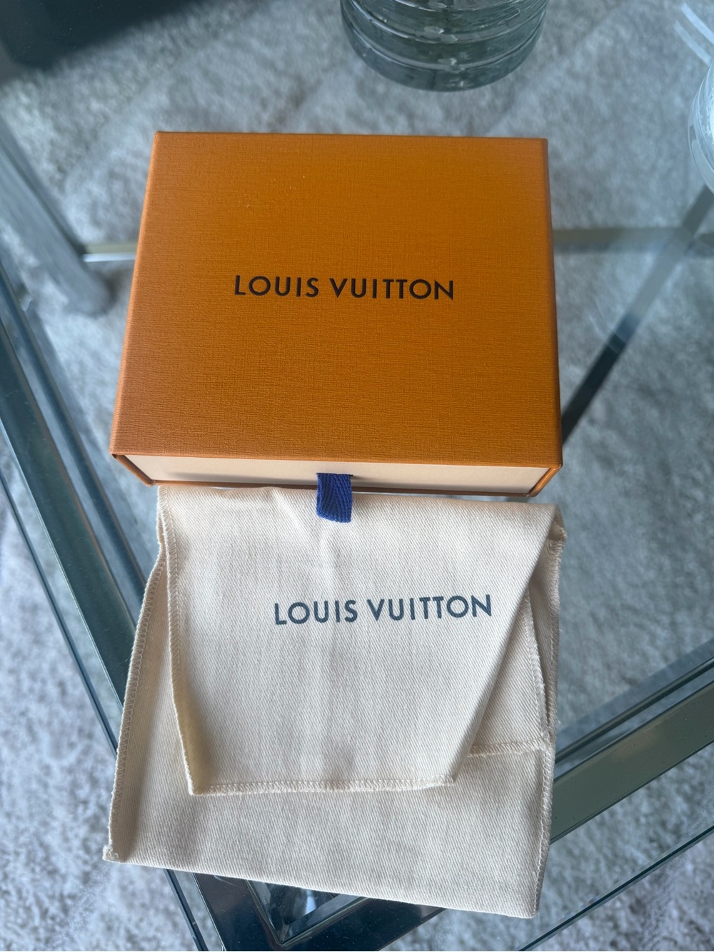 Louis Vuitton Orange Box with Dustbag